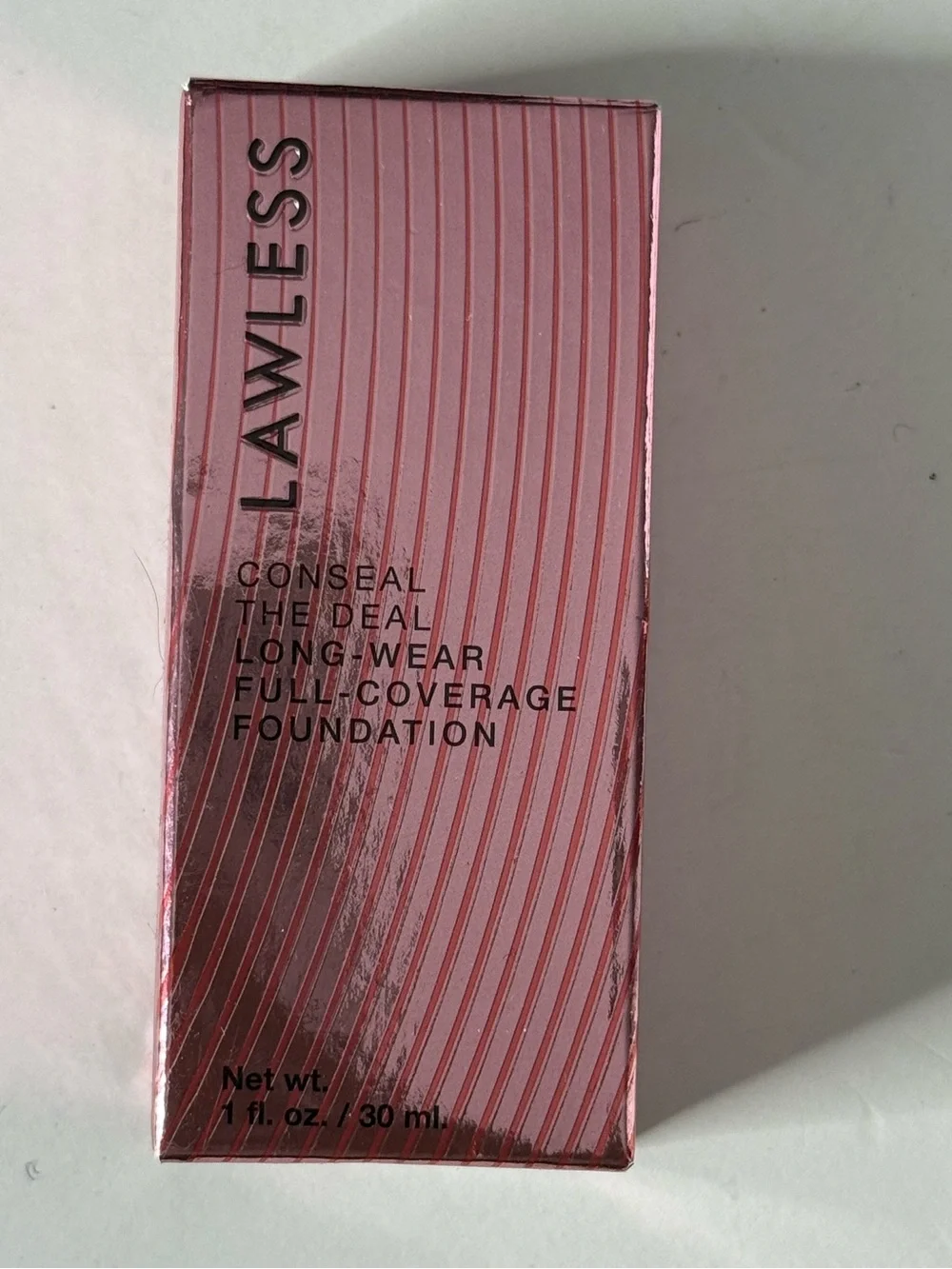 LAWLESS Conceal Long-Wear Full-Coverage Foundation
